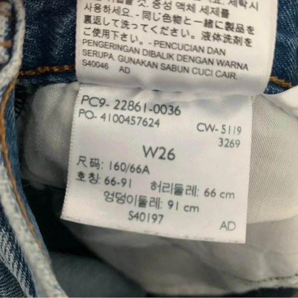 Levi's  Womens Wedgie Icon Fit 26 - Picture 5 of 14